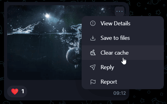 Deleting Files and Messages ๐๏ธ ยท Desktop Click '...' / 'Clear cache':.