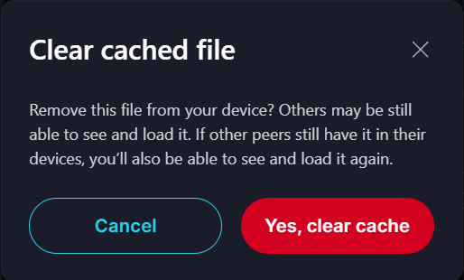 Deleting Files and Messages ๐๏ธ ยท Desktop You will be prompted to confirm file removal:.